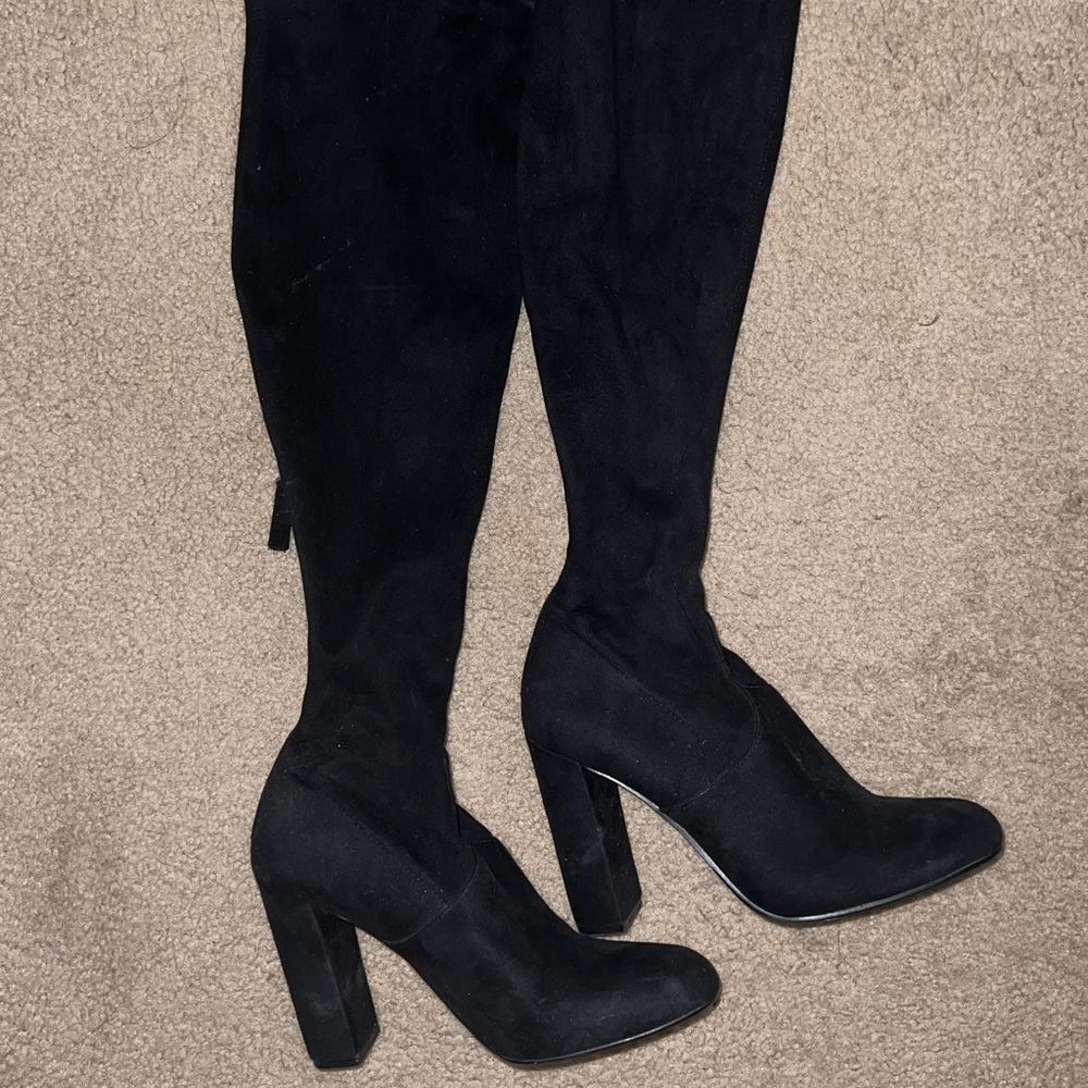 Steven Madden Thigh High Heeled Boots